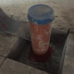 Waterdichting van doorvoeren in kelderplaat